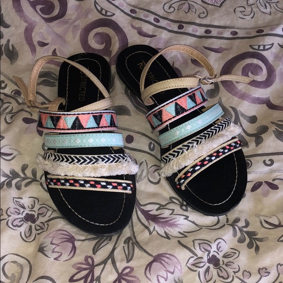 Restricted Shoes - Size 6 Boho Sandals